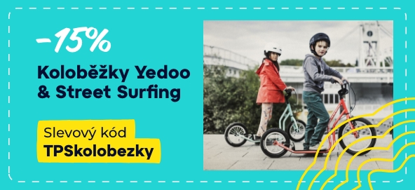 Koloběžky Yedoo & Street Surfing